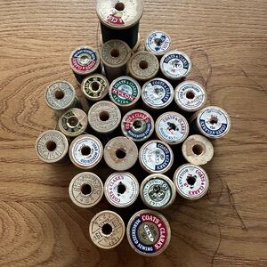 Coats & Clark Vintage Thread Spools Collection